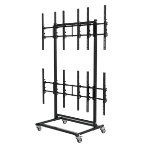 3x2 Portrait 46-60 Video Wall Display Solutions With Cart