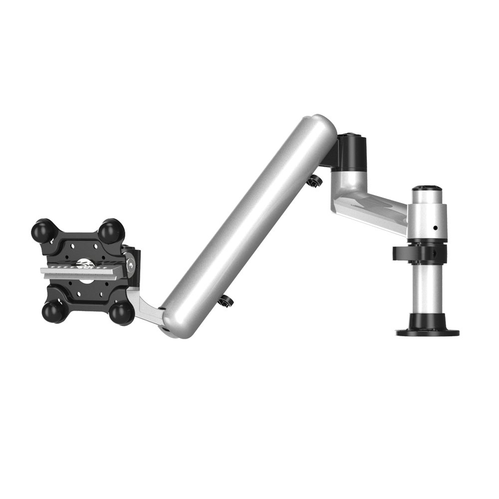 Apple Monitor with 7-in-1 Base and Spring Arm Pole Mount