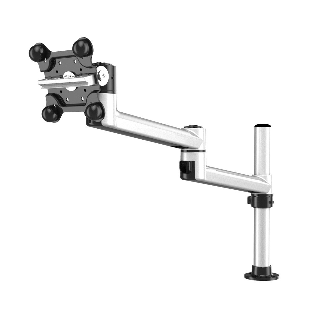 Apple Monitor Mount with 7-in-1 Base and Dual Swivel Arm