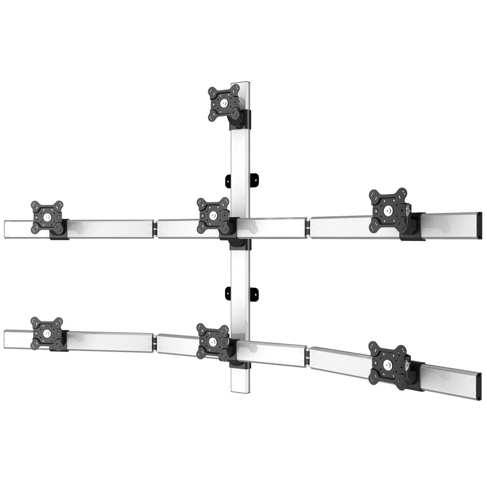 Superbly Seven Expansive Flat Panel Monitor Wall Mount